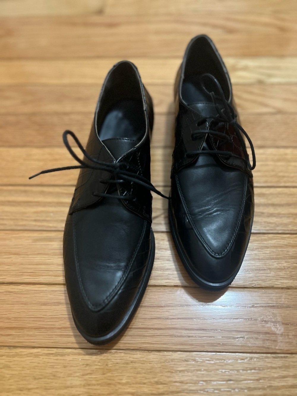 Paul Green Nostalgia Croc Oxfords Sz 9 - Picture 3 of 7